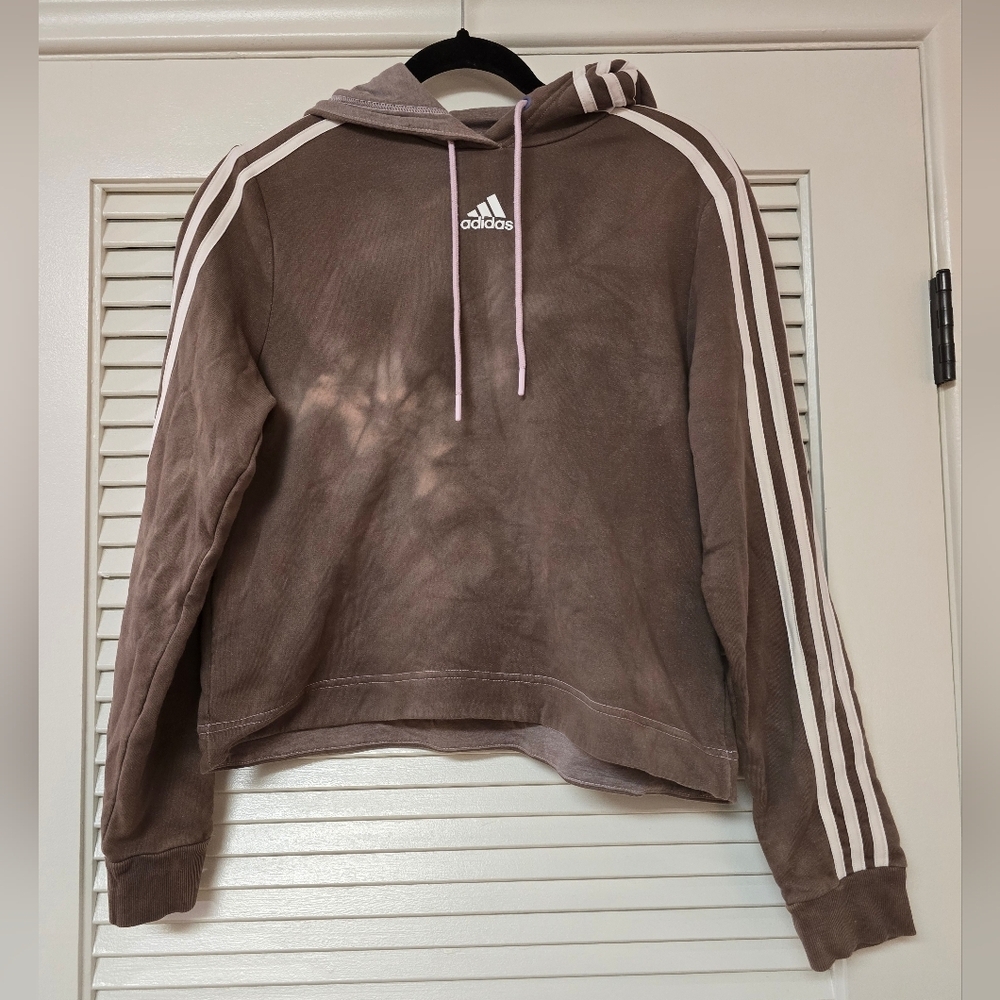 Adidas - Tie-Dye Casual Pullover Hoodie Sweatshirt
